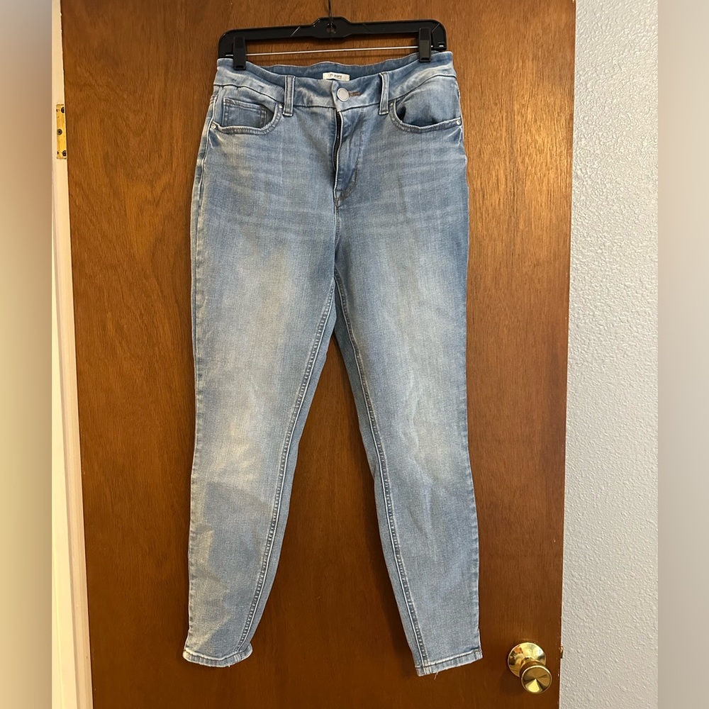 Maurices Light Blue Skinny Jeans